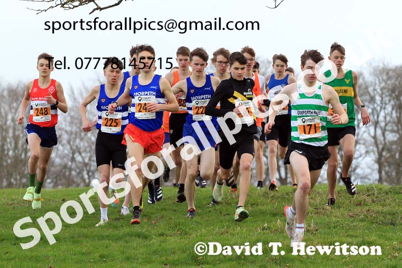 Mens Under-17s 2023 NEHL, Alnwick, Northumberland. Photo: David T. Hewitson/Sports for All Pics